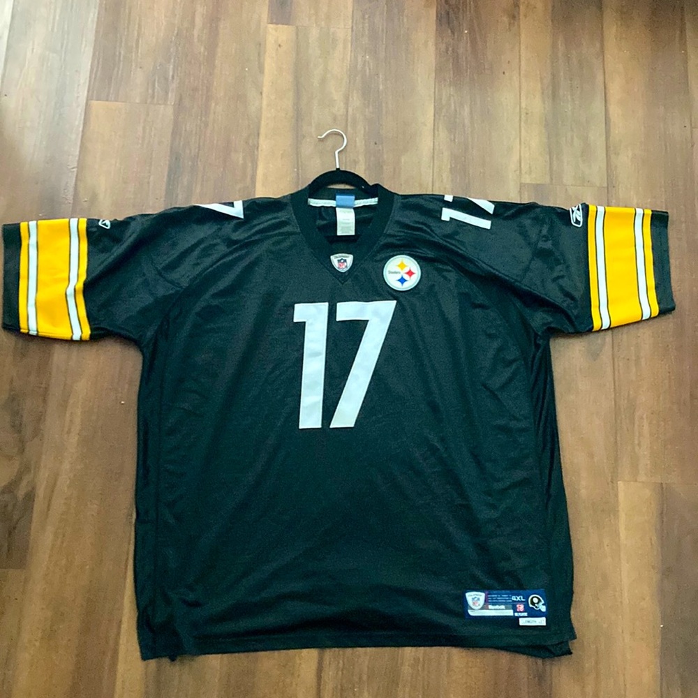 Wallace Pittsburgh Steelers NFL Jersey stitch #17 4XL
